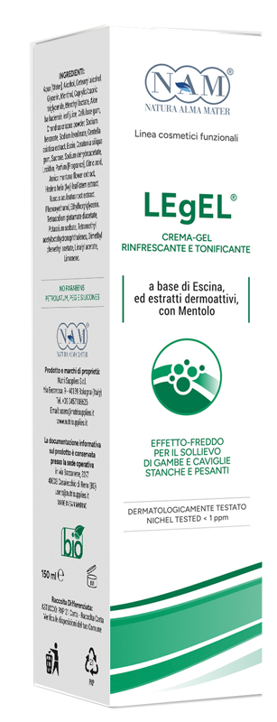 LEGEL CREMA-GEL RIFRESCANTE E TONIFICANTE PER GAMBE 150 ML - Farmadott.it
