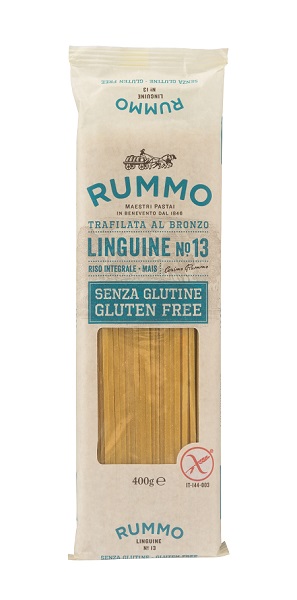 RUMMO LINGUINE N13 DI RISO INTEGRALE E MAIS 400 G - Farmadott.it