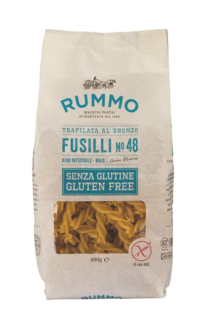 RUMMO FUSILLI N48 DI RISO INTEGRALE E MAIS 400 G - Farmadott.it