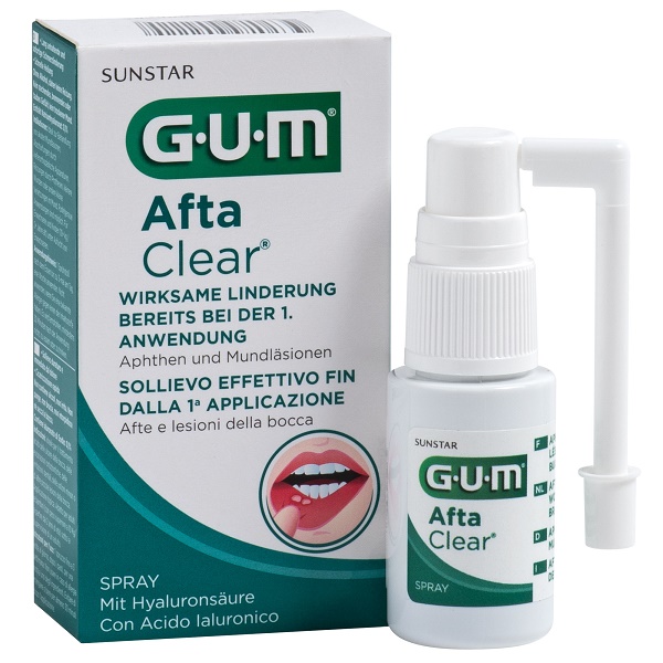 GUM AFTACLEAR SPRAY 15 ML - Farmadott.it