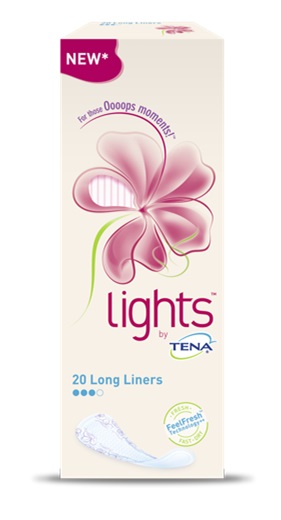 SALVASLIP PER INCONTINENZA PICCOLE PERDITE LIGHTS BY TENA LONG 20 PEZZI - Farmadott.it