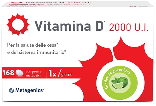 VITAMINA D 2000 UI 168 COMPRESSE MASTICABILI - Farmadott.it