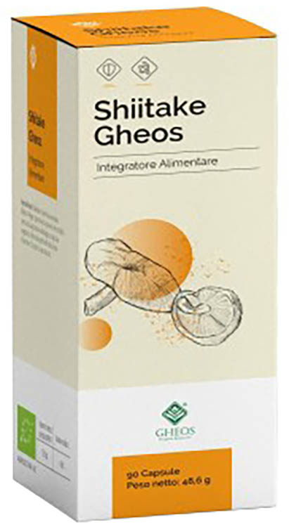 SHIITAKE GHEOS 90 CAPSULE DA 540 MG - Farmadott.it