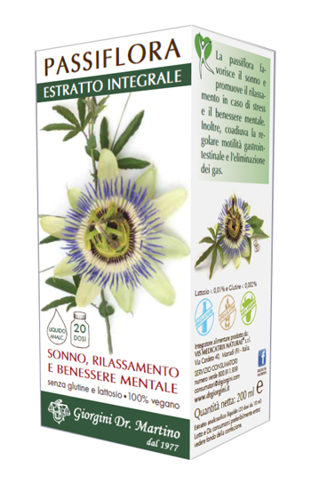 PASSIFLORA ESTRATTO INTEGRALE 200 ML - Farmadott.it