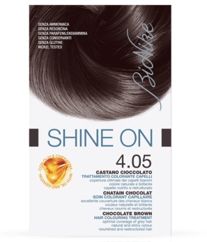 BIONIKE SHINE ON TRATTAMENTO COLORANTE CAPELLI CASTANO CIOCCOLATO 4.05 - Farmadott.it