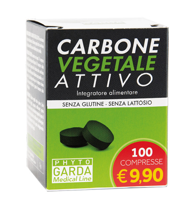 CARBONE VEGETALE ATTIVO 100 COMPRESSE - Farmadott.it