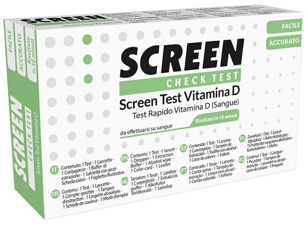 SCREEN TEST RAPIDO 25-IDROSSIVITAMINA D PUNGIDITO 1 PEZZO - Farmadott.it