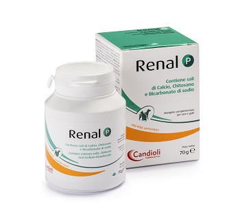 RENAL P MANGIME COMPLEMENTARE PER CANI E GATTI BARATTOLO 70 G - Farmadott.it