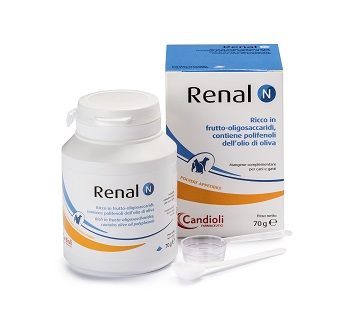 RENAL N MANGIME COMPLEMENTARE PER CANI E GATTI BARATTOLO 70 G - Farmadott.it