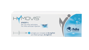 SIRINGA INTRA-ARTICOLARE HYMOVIS ACIDO IALURONICO 24 MG 3 ML 2 PEZZI - Farmadott.it