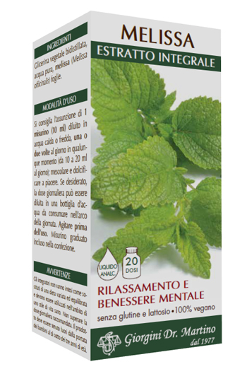 MELISSA ESTRATTO INTEGRALE 200 ML - Farmadott.it