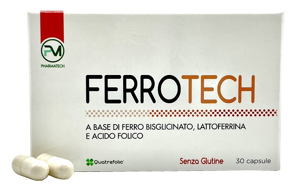 FERROTECH 30 CAPSULE DA 550MG - Farmadott.it