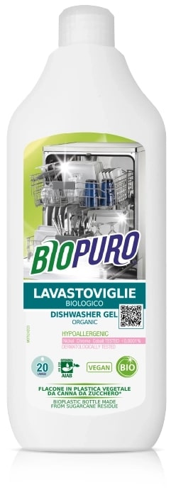 BIOPURO LAVASTOVIGLIE GEL 500 ML - Farmadott.it