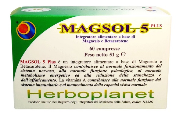 MAGSOL 5 PLUS 60 COMPRESSE - Farmadott.it