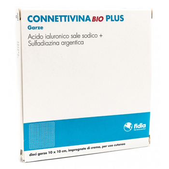 CONNETTIVINABIO PLUS GARZA 10 X 10 CM 10 PEZZI - Farmadott.it