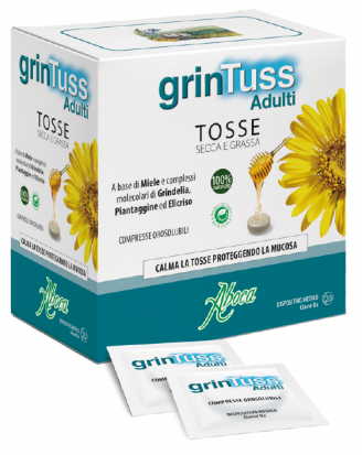 GRINTUSS ADULTI 20 COMPRESSE CON POLIRESIN 1,5 G - Farmadott.it