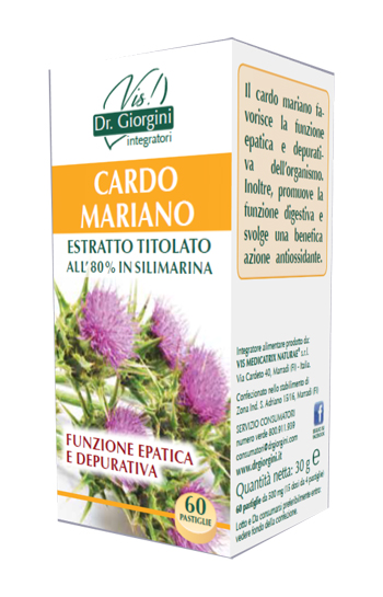 CARDO MARIANO ESTRATTO TITOLATO 60 PASTIGLIE - Farmadott.it