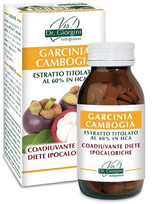 GARCINIA CAMBOGIA ESTRATTO TITOLATO 60% HCA 180 PASTIGLIE - Farmadott.it