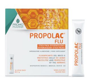 PROPOL AC FLU EFFERVESCENTE 10 BUSTINE - Farmadott.it