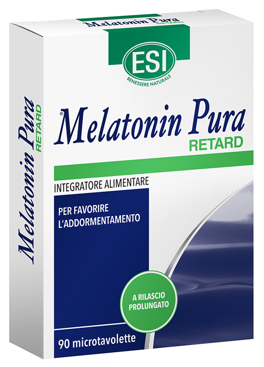 ESI MELATONIN PURA RETARD 90 MICROTAVOLETTE - Farmadott.it