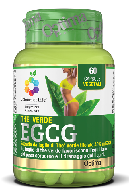 COLOURS OF LIFE THE VERDE EGCG 60 CAPSULE VEGETALI - Farmadott.it