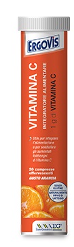 ERGOVIS VIT C 1000MG 20 COMPRESSE EFFERVESCENTI - Farmadott.it