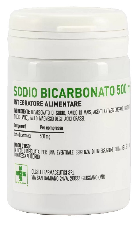 SODIO BICARBONATO 500 MG 100 COMPRESSE - Farmadott.it