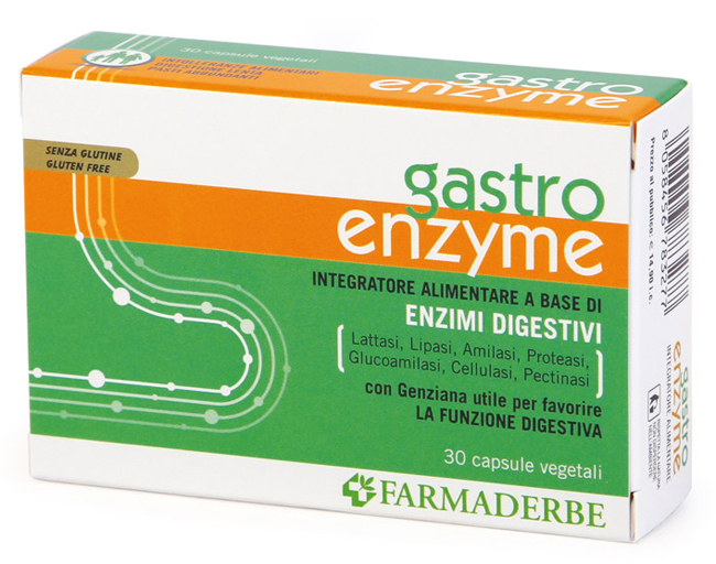 GASTRO ENZYME 30 CAPSULE VEGETALI - Farmadott.it