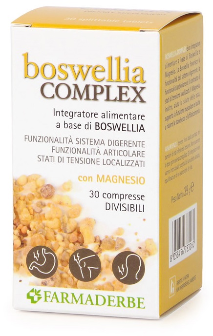 BOSWELLIA COMPLEX 30 COMPRESSE - Farmadott.it