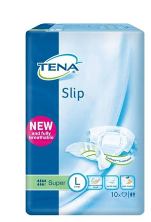 PANNOLONE PER INCONTINENZA A MUTANDINA TENA SLIP SUPER L 10 PEZZI - Farmadott.it