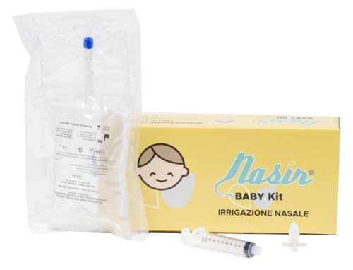 NASIR BABY SACCA 250 ML + 1  EROGATORE + 1 SIRINGA 10 ML - Farmadott.it
