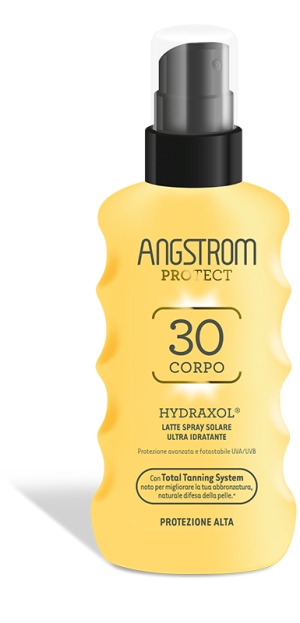 ANGSTROM PROTECT HYDRAXOL LATTE SPRAY SOLARE PROTEZIONE 30 175 ML - Farmadott.it