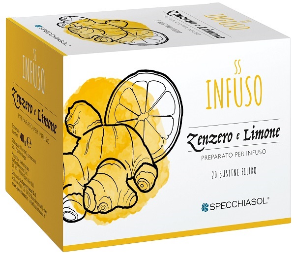 INFUSO TISANA ZENZERO + LIMONE 20 FILTRI - Farmadott.it
