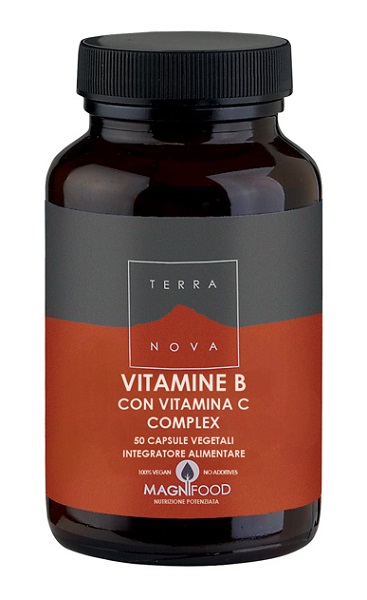 TERRANOVA COMPLESSO DI VITAMINE B CON VITAMINA C 50 CAPSULE - Farmadott.it
