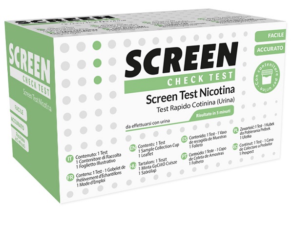 SCREEN TEST NICOTINA/COTININA URINA - Farmadott.it