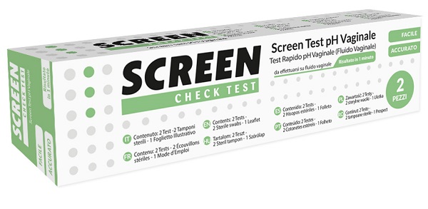 SCREEN TEST PH VAGINALE 2 PEZZI - Farmadott.it