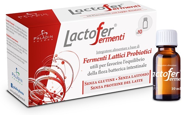 LACTOFER FERMENTI 10 FLACONCINI 10 ML - Farmadott.it