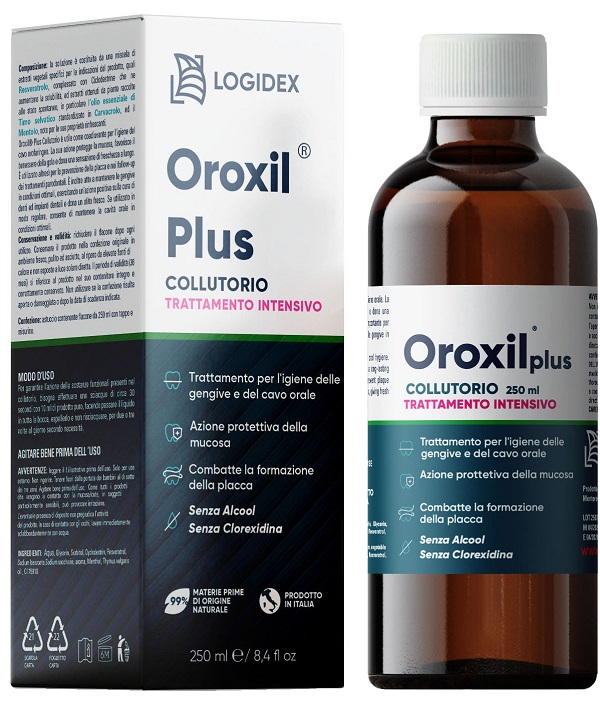 OROXIL PLUS COLLUTORIO TRATTAMENTO INTENSIVO 250 ML - Farmadott.it
