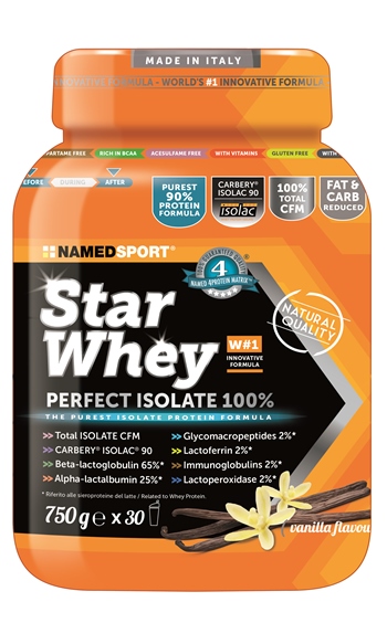 STAR WHEY ISOLATE VANILLA 750 G - Farmadott.it