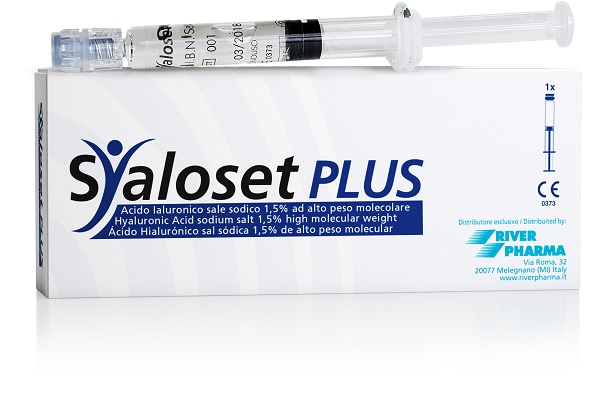 SIRINGA INTRA-ARTICOLARE SYALOSET PLUS ACIDO IALURONICO SALE SODICO 1,5% AD ALTO PESO MOLECOLARE 4 ML - Farmadott.it