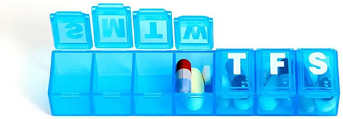 PORTAPILLORE SET MEDSTIMANALE MEDS - Farmadott.it