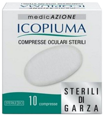 COMPRESSE OCULARI ADESIVE STERILI 10 PEZZI - Farmadott.it
