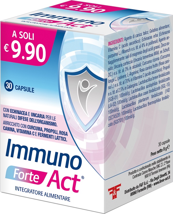 IMMUNO FORTE ACT 30 CAPSULE - Farmadott.it