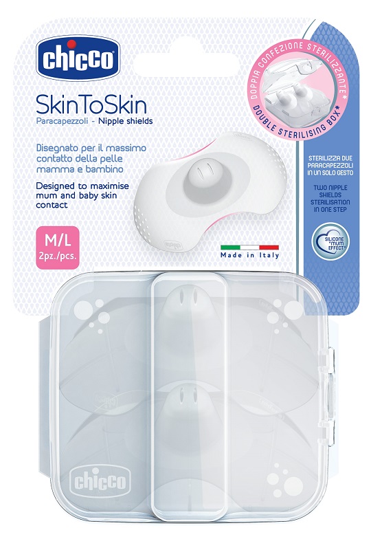 CHICCO PARACAPEZZOLI SILICONE LARGE - Farmadott.it