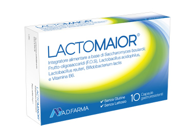 LACTOMAIOR 10 CAPSULE ACIDORESISTENTI - Farmadott.it