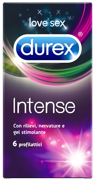 DUREX INTENSE ORGASMIC CONDOM 6 PEZZI - Farmadott.it