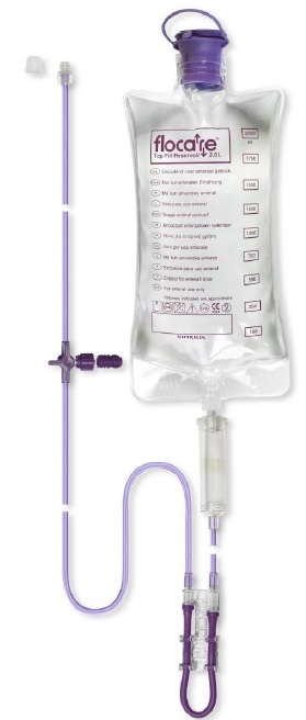 FLOCARE SACCA CON DEFLUSSORE DA 2 LITRI PER NUTRIPOMPA INFINITY - Farmadott.it