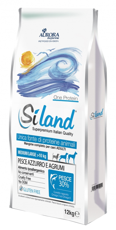 SILAND DIET ADULT MEDIUM/LARGE PESCE MONOPROTEICO CROCCHETTE12 KG - Farmadott.it