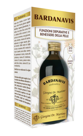 BARDANAVIS LIQUIDO ANALCOLICO 200 ML - Farmadott.it
