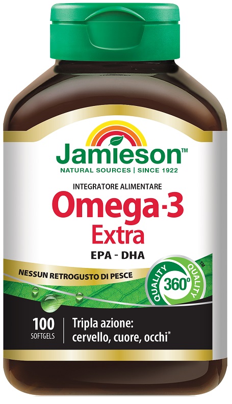 JAMIESON OMEGA 3 EXTRA 100 PERLE - Farmadott.it